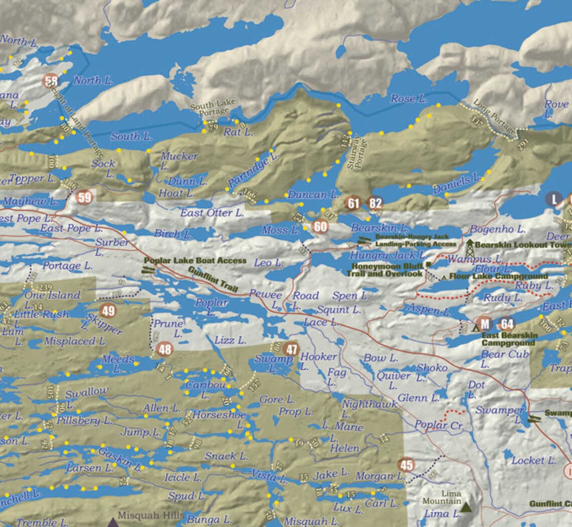 Mural Boundary Waters Canoe Area - Il 1140xN.1212180421 B26f 