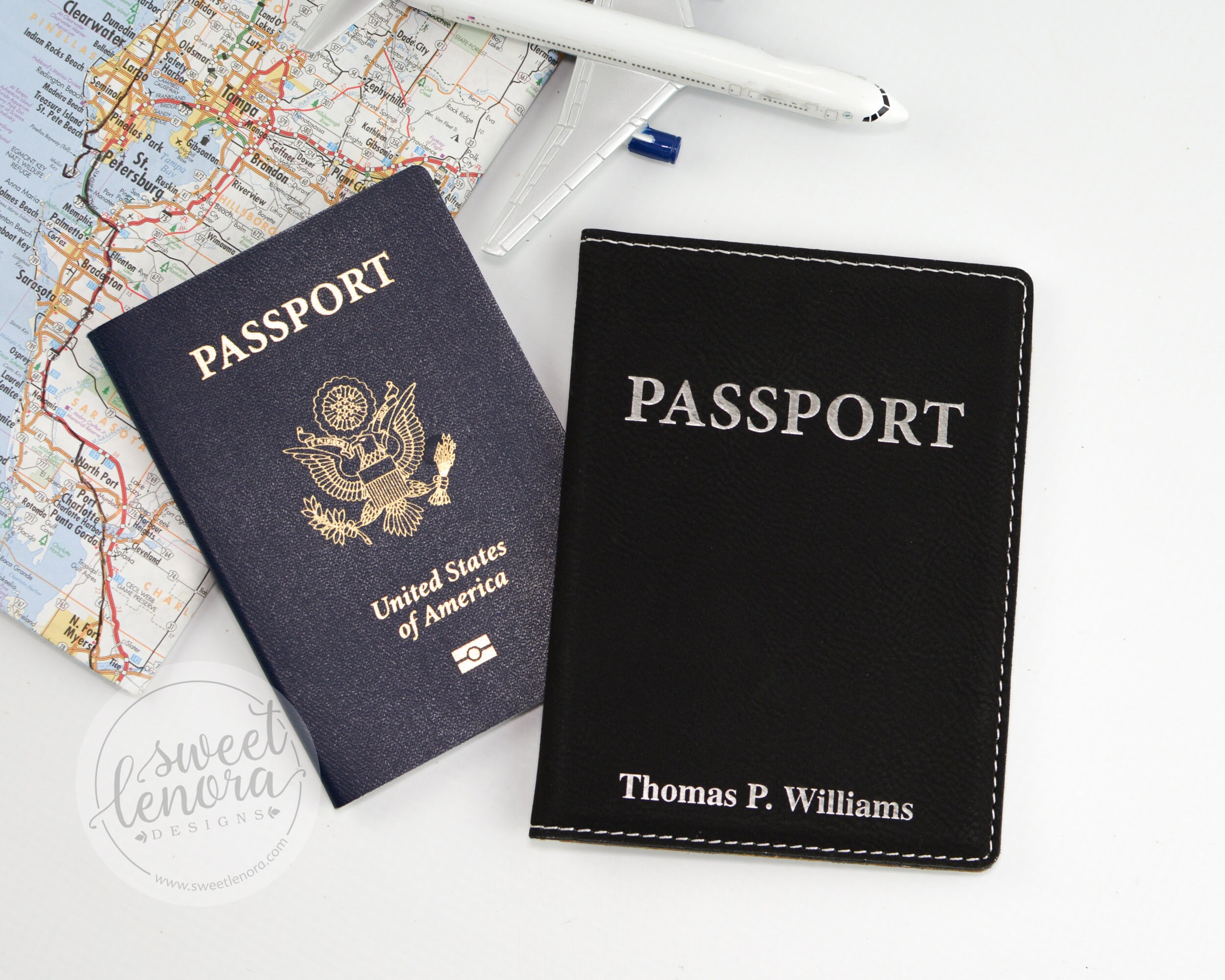 Mr. and Mrs. Passport Cover Personalized Couple Passport Etsy
