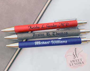 Engraved Pen - Monogrammed Pen - Custom Pen - Personalized Pen - Customized Pen - Teacher - Graduate - Office Pen