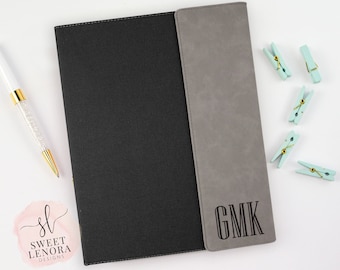 Personalized Engraved Portfolio | Padfolio | Monogram Gift | Corporate Gift | Personalized Journal | Custom Padfolio | Student Gift