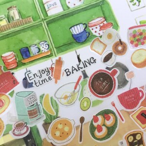 Kitchen Planner Sticker Cooking Baking Chef Cooking Recipes Breakfast ...