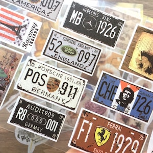36 retro wzór vintage naklejki z ptakami retro podróż tematyczne vintage kwiat zwierzę klasyczne słowa Vintage etykieta dekoracyjna pamiętnik scrapbook prezent