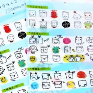 naklejki na uśmiechniętą twarz emoji śmieszna buźka uśmiechnięta buźka słodki wyraz twarzy naklejka na pamiętnik emotikony z kreskówek naklejka na planer wesoła twarz
