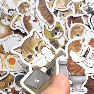 Anime Fun Animal Friend Sticker 717 