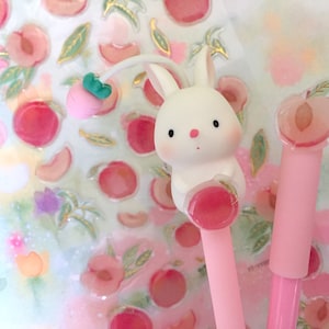 Mini sticker pêche douce pêche juteuse pêche momo pêche premium pêche mignonne tranche de fruit pêche rose pêche juste pêche autocollant époxyde décor pêche