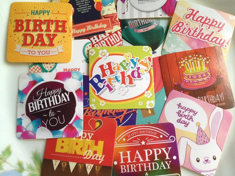 Verjaardag sticker gelukkige verjaardag etiket sticker Etsy Nederland