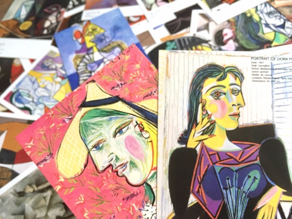 Set of 30 the Best Collection of Pablo Picasso Postcard Classic