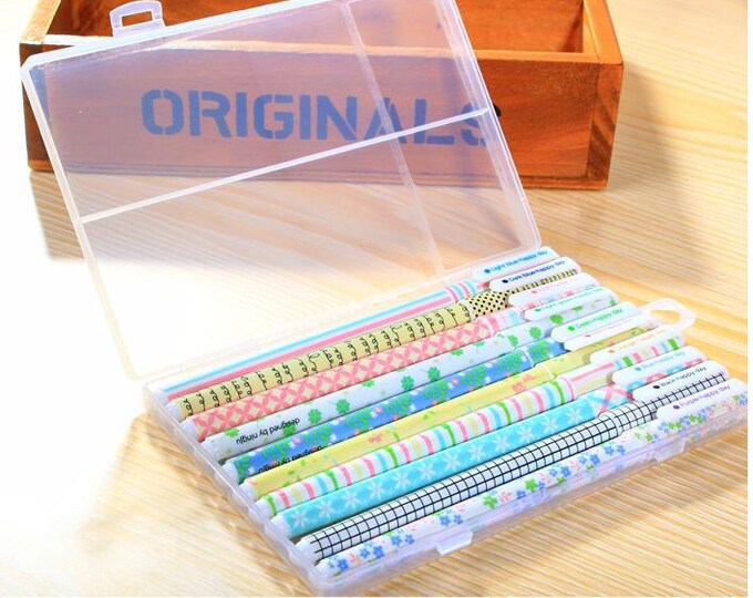 Colorful Pen Set With Box Gel Pen Color Ink Pen Colored Pencil Gel