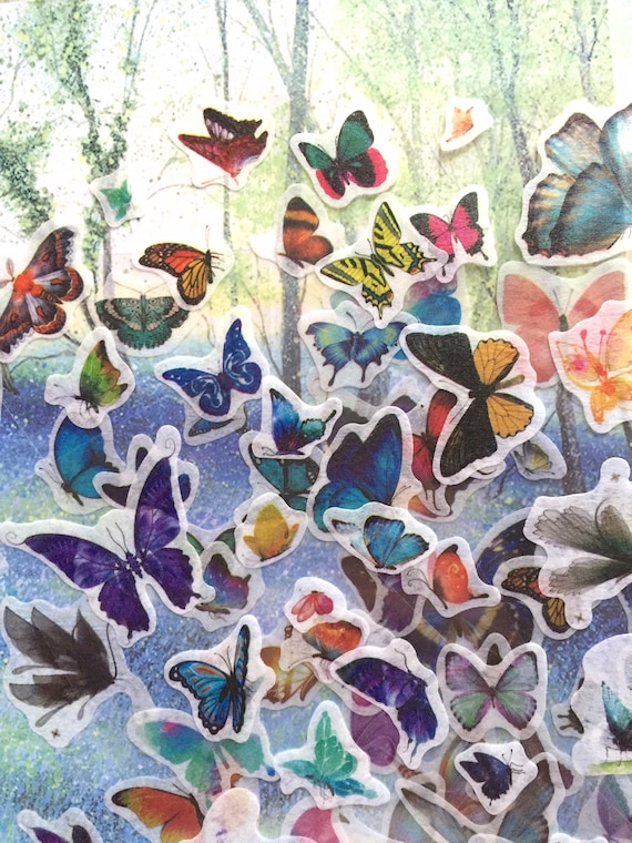 Handcrafted Haitian Folk Art, Fluttering Flying Butterfly, Garden Decor