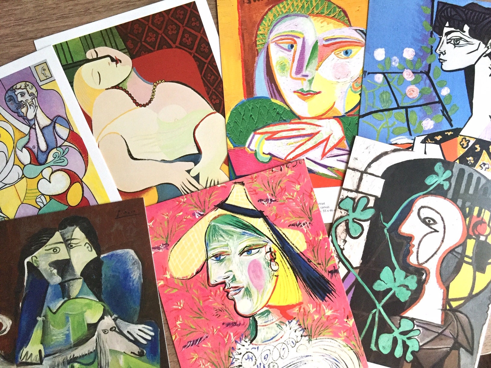 Set of 30 the Best Collection of Pablo Picasso Postcard Classic