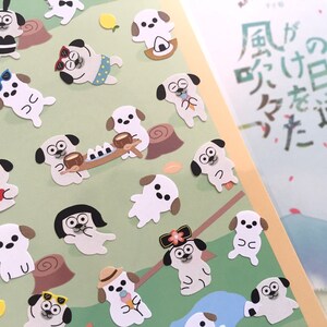 tonto dibujos animados perro pegatina feo perro acogedor perro sucio cool cachorro mini viejo cachorro perro etiqueta icono perro planificador perro pegatina perro amante del regalo
