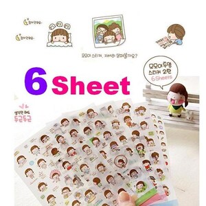 200 süße Emoticons Momoi Tagebuch Aufkleber, niedliche Emoticons, Aufkleber für Planer für Scrapbook, Scrapbook Tagebuch, Scrapbook Tagebuch oder Notizbuch