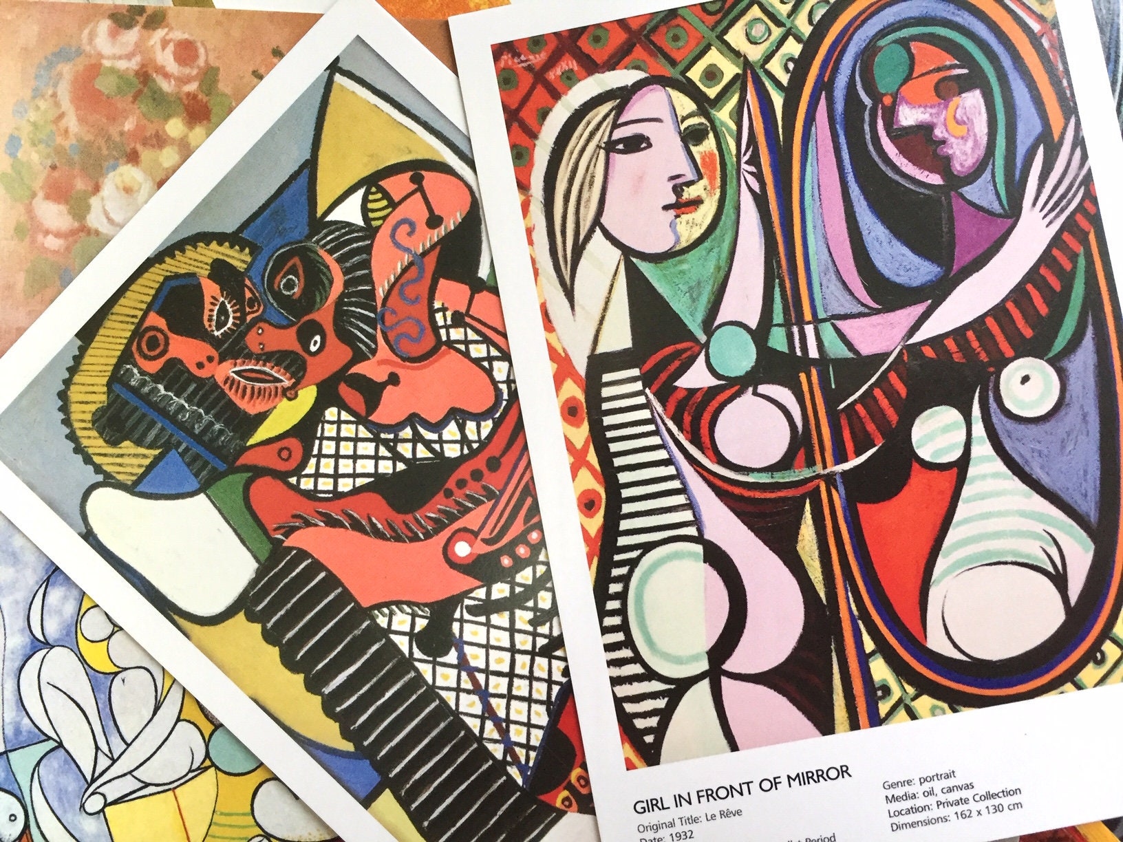 Set of 30 the Best Collection of Pablo Picasso Postcard Classic