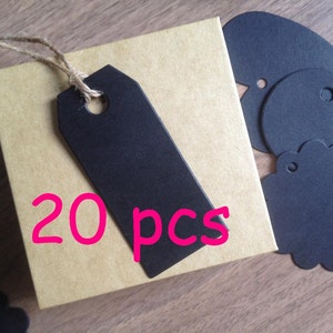 Etiqueta de tarjeta negra Blackcardstock etiqueta en blanco tarjeta de papel negro tarjeta de presentación tarjeta de regalo etiqueta de precio etiqueta de tarjeta de producto etiqueta kraft tarjeta de stock