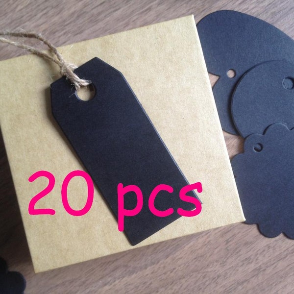 Black card tag Blackcardstock tag blank card black paper card stock business card gift tag price tag product card tag label kraft card stock