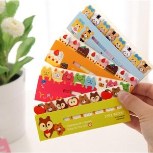 Alice in wonderland sticky note girls stick marker fairy tale sticky paper note rabbit sticky memo diary animal index paper cute stationary image 4
