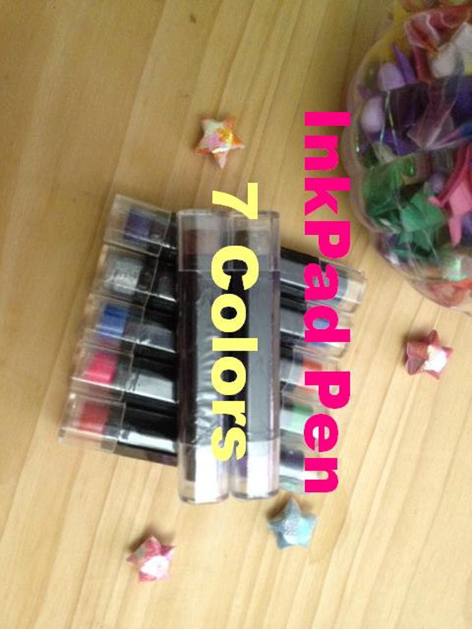 2 Colors Ink Pad Pen Rubber Stamp Ink Pad Craft Gift Inkpad Etsy