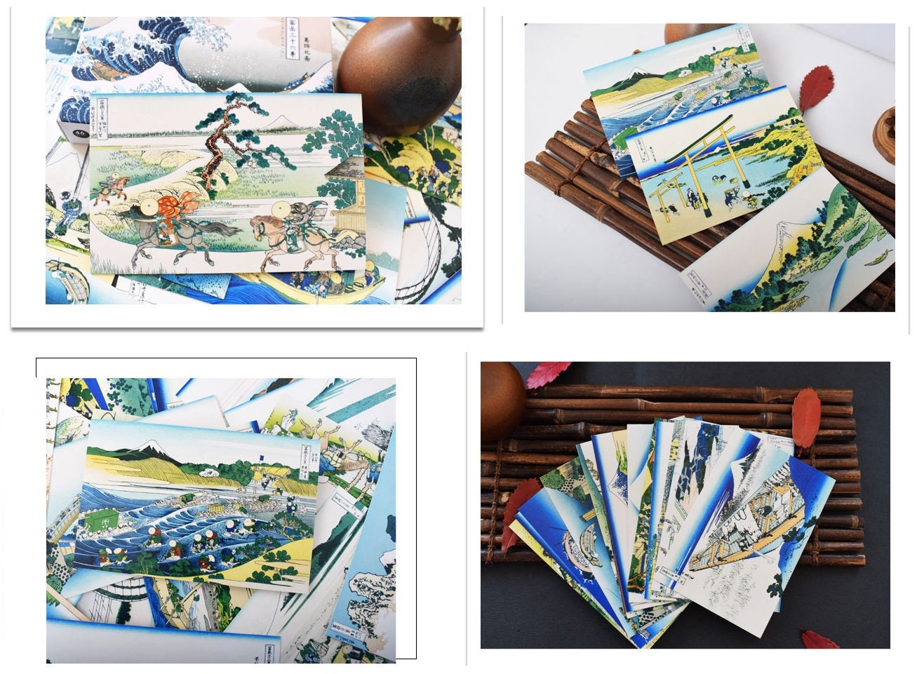 46 Mount Fuji Art Postcard Thirty-six Views of Fuyue