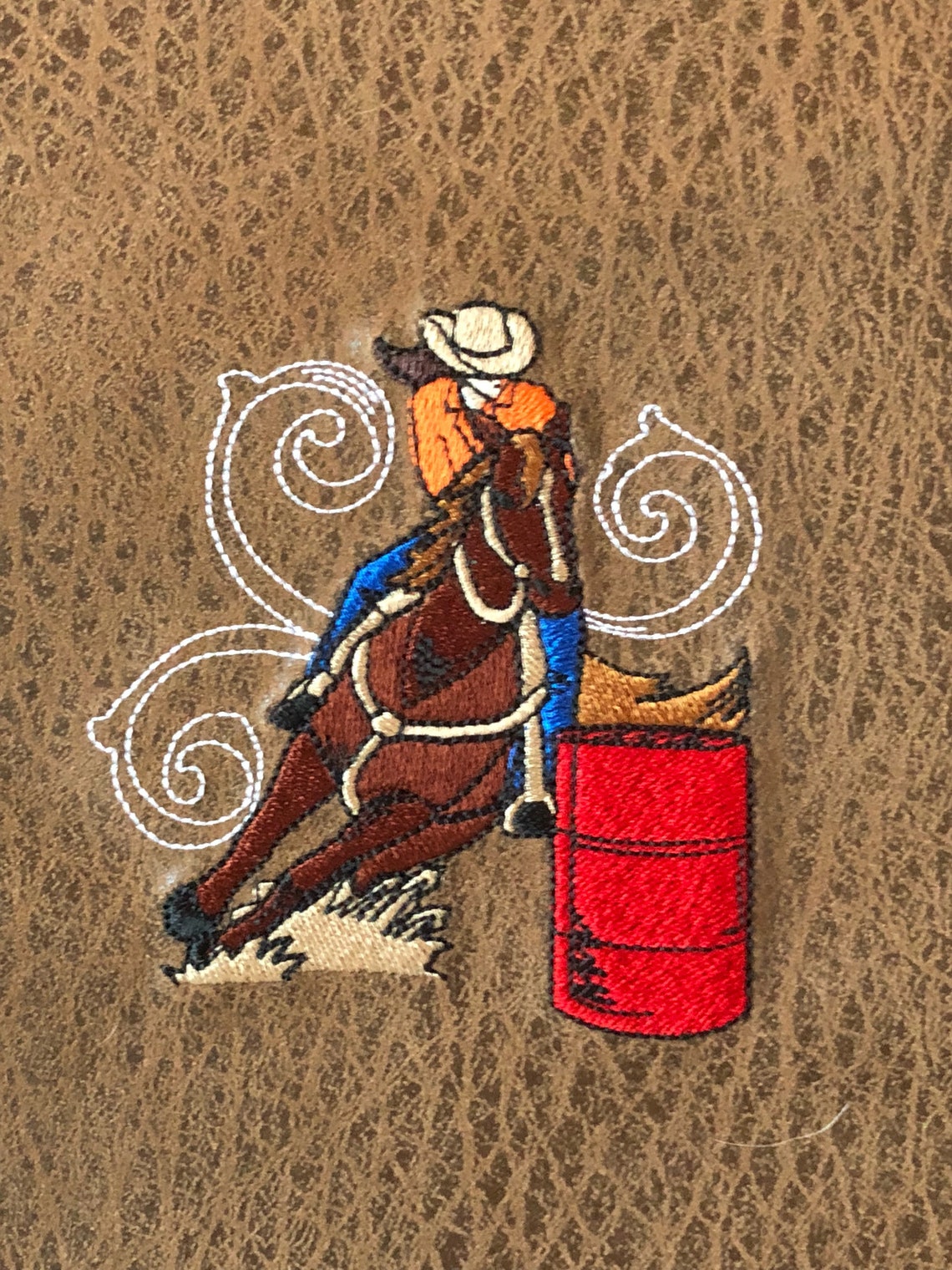 BARREL RACER Craft Quilting Square Etsy