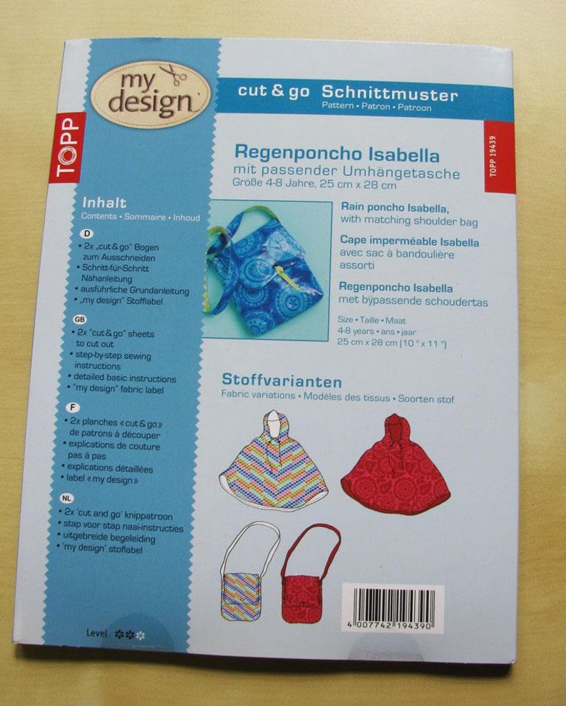 My Design Regenponcho Topp Verlag image 2