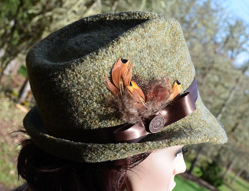 Knit and Felted Hat Pattern Felted Fedoras Are Fun Etsy