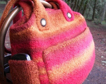 Knitting Felted Bag Pattern ~ Sonora Bag