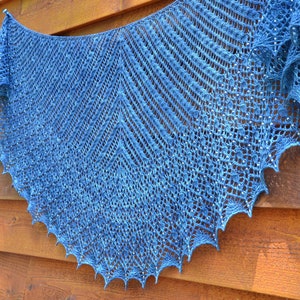 Knitting Lace and Cables Shawl Pattern Kara's Shawl image 4