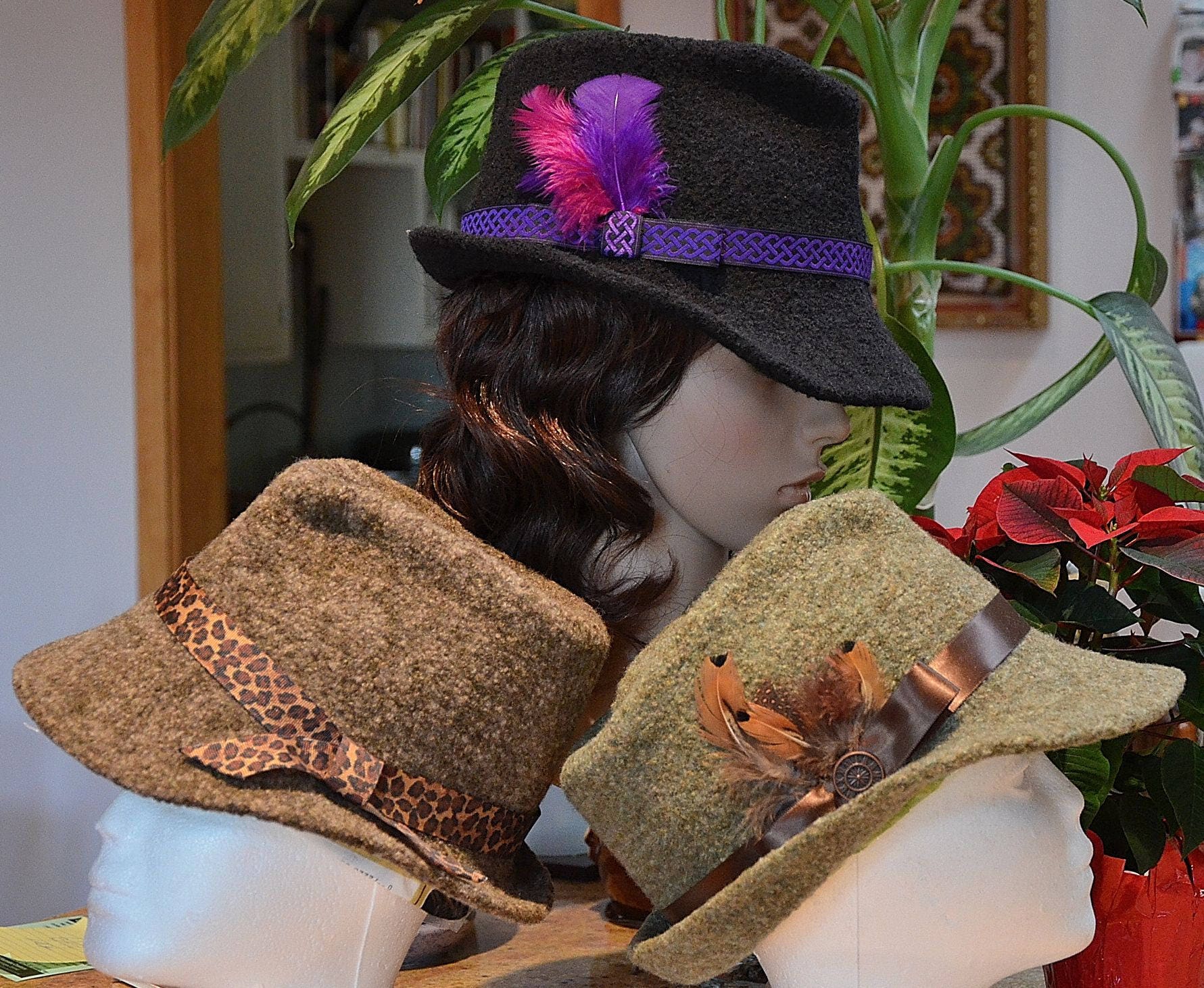 Knit and Felted Hat Pattern Felted Fedoras Are Fun Etsy