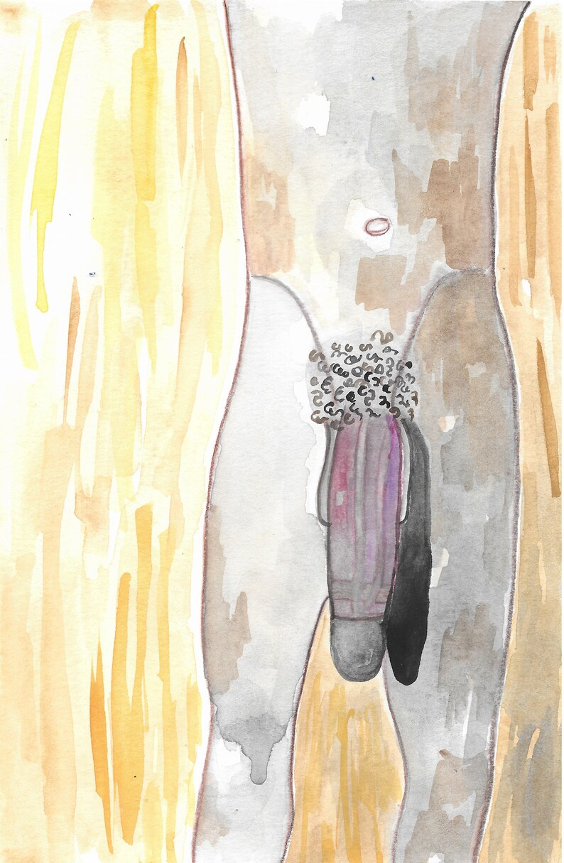 BLACK MAN NUDE penis full frontal nudity huge flaccid dick image 1 