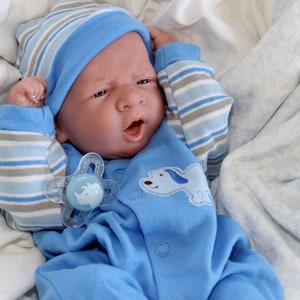 PRECIOUS Baby Boy! Preemie Berenguer Life Like Reborn Pacifier Doll + Extras