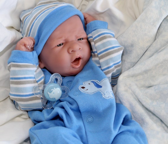 PRECIOUS Baby Boy Preemie Berenguer Life Like Reborn Pacifier Doll