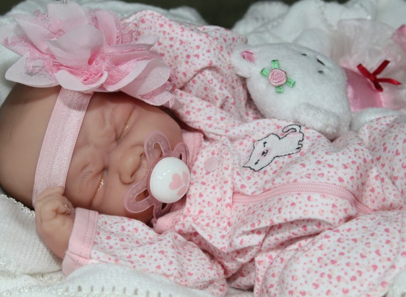 17 Bebé Reborn Real Sweet Girl Reborn Toddler Preemie Baby Doll
