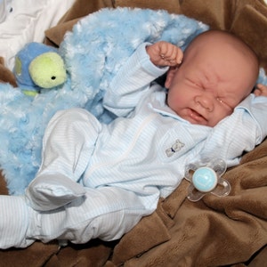 newborn reborn baby boy