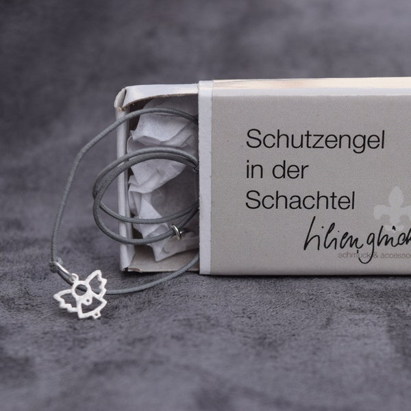 Schutzengel | Engel | Schutzengel in der Schachtel | 925 Sterling Silber| Twistbändchen| Twist| Beschützer |Symbolik | Geschenk |Mitbringsel