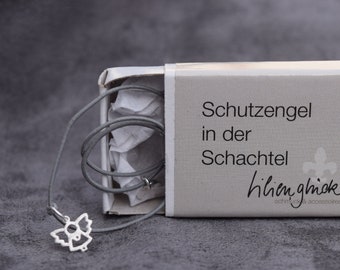 Schutzengel | Engel | Schutzengel in der Schachtel | 925 Sterling Silber| Twistbändchen| Twist| Beschützer |Symbolik | Geschenk |Mitbringsel