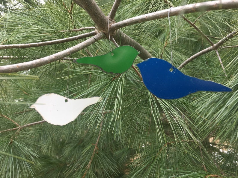 Hanging Rustic Metal Bird Decorative Reclaimed Etsy