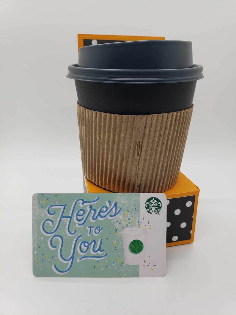 Mini Coffee Cup Gift Card Holder SVG INSTANT DOWNLOAD Etsy