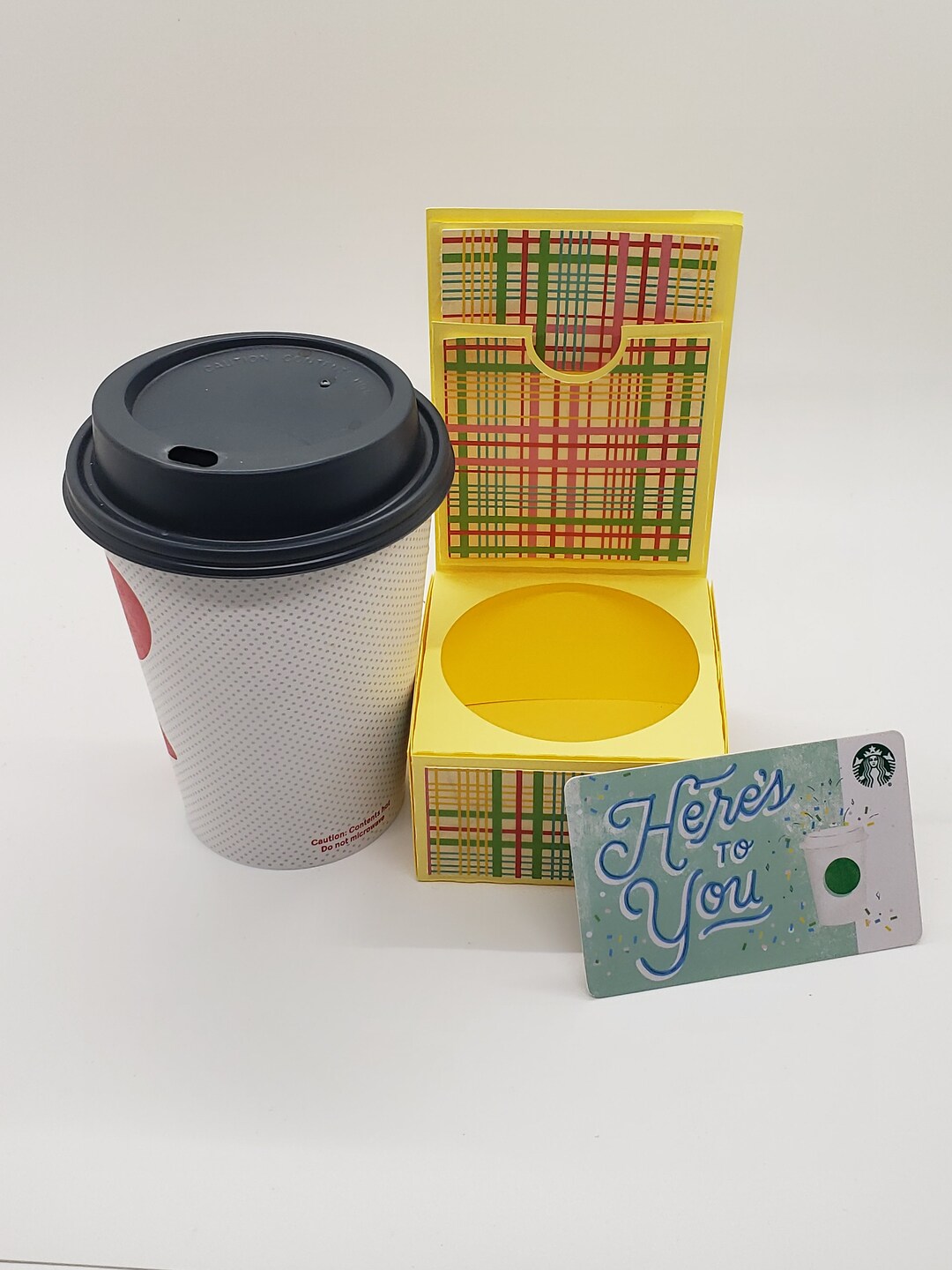 Mini Coffee Cup Gift Card Holder SVG INSTANT DOWNLOAD Etsy