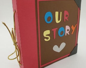 Our Story Mini Album SVG - INSTANT DOWNLOAD