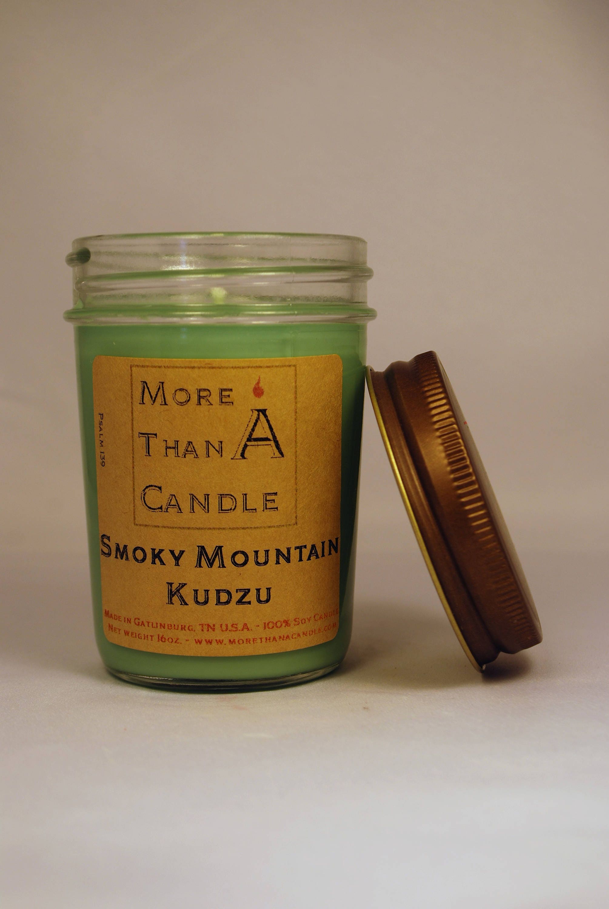 8 Oz Smoky Mountain Kudzu Soy Candle Etsy