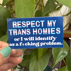 Trans sticker, Trans rights, Trans Rights are Human Rights, Respect Transgender folks, Support Transgender, LGBQTIA ally