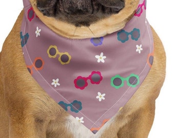 Flower Power Square Bandana