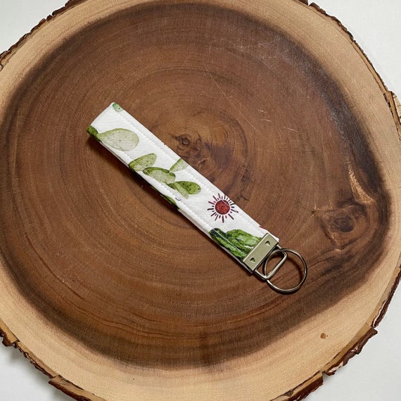Hazy Daze print key fob wrist lanyard from Juniper Leaves