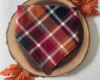 Harvest Flannel Bandanas