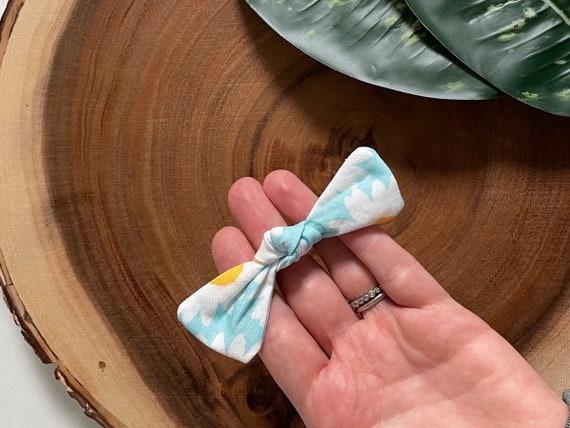 Just Daisy print hair accessories from Juniper Leaves