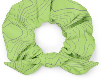 Neon Elevate Recycled Scrunchie Bow