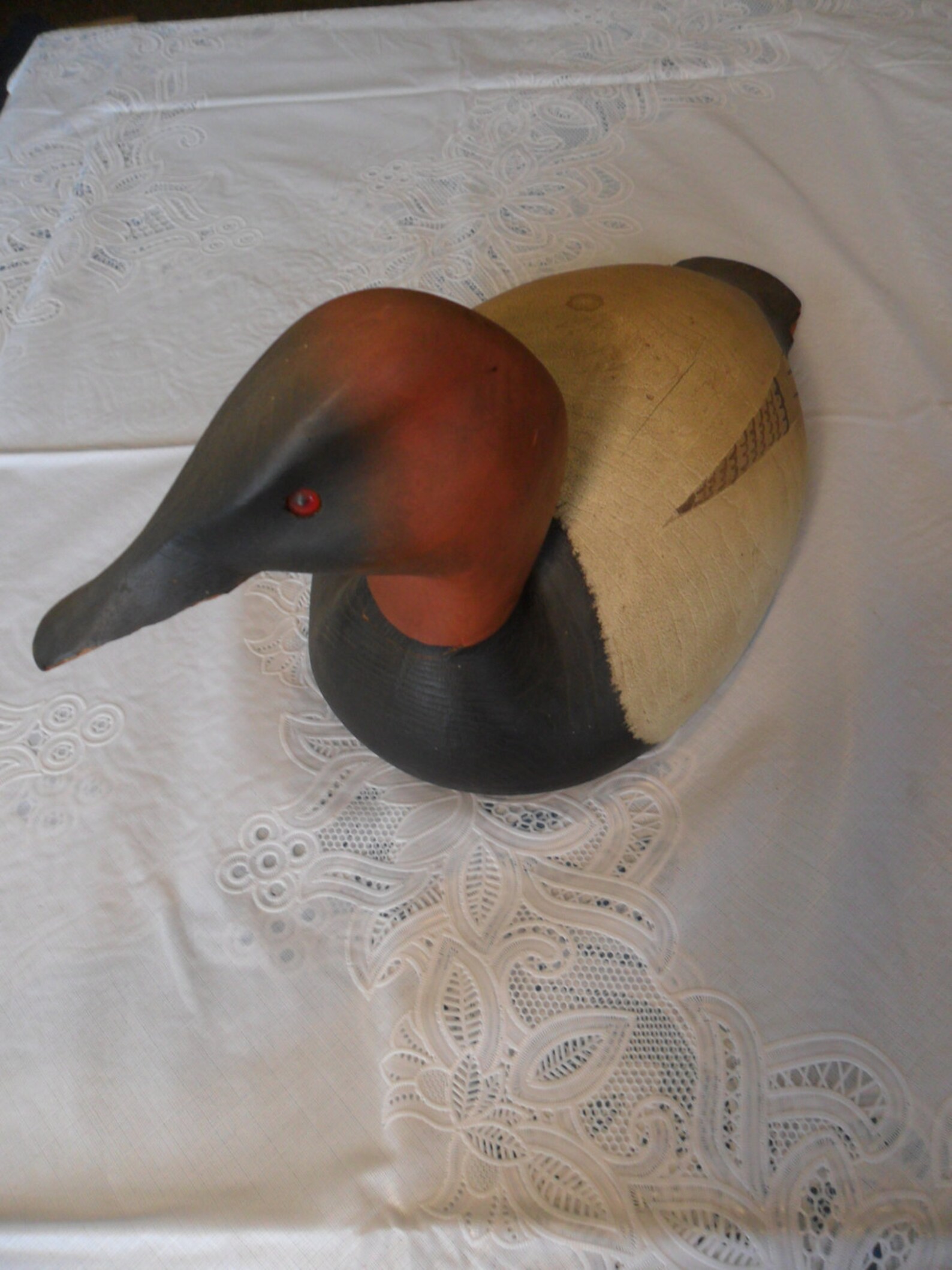 Antique Canvasback Duck Decoy Carved by the Famous William Etsy