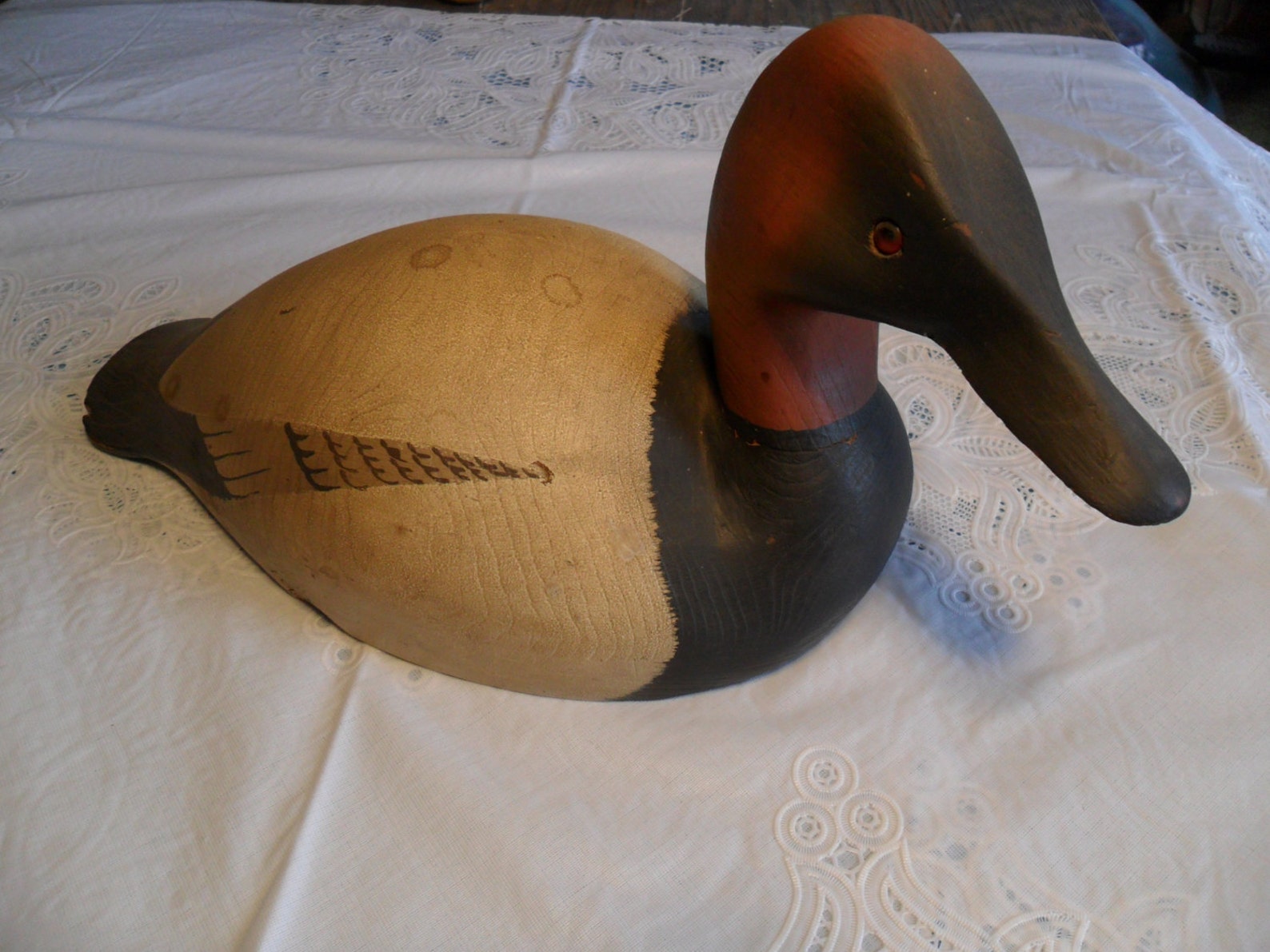 Antique Canvasback Duck Decoy Carved by the Famous William Etsy