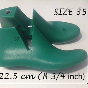 Plastic shoe lasts for felt shoes and slippers for women image 2