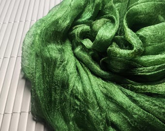 Seda para fieltrar Nuno y arte textil, tela teñida a mano, S036